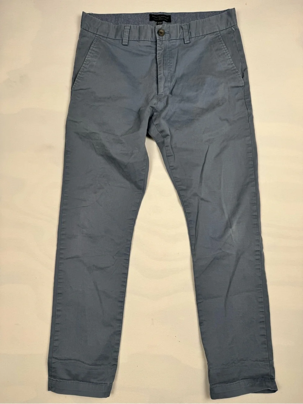 Banana Republic Fulton Skinny Chino Blue/Gray Men’s 31X30